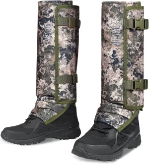 UIIHUNT Snake Gaiters, Waterproof Snake Chaps Snake Gaiter for Men Women, Adjustable Snake Bite Protection Snake Guards