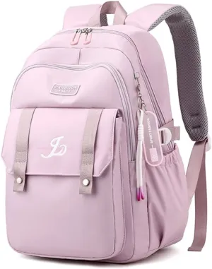 University Bookbag copmuter Daypack Backpack Outdoor Bag Waterproof Travel Notebook College Backpack (Purple)