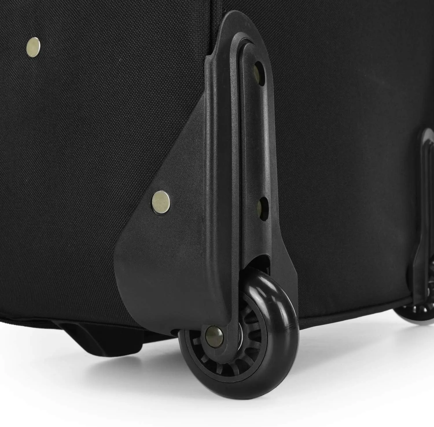 U.S. Traveler New Yorker Lightweight Softside Expandable Travel Rolling Luggage, Gray, 4-Piece Set (15/21/25/29)
