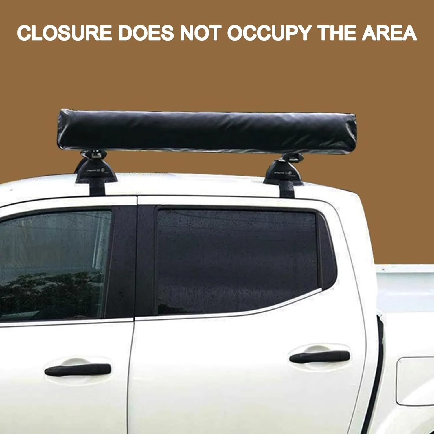 Vehicle Awning Shower Room with LED Light,Car Side Shower Tents - SUV Truck Bathroom Tent for Camping Privacy Shelters,Outdoor Portable Instant Changing Room
