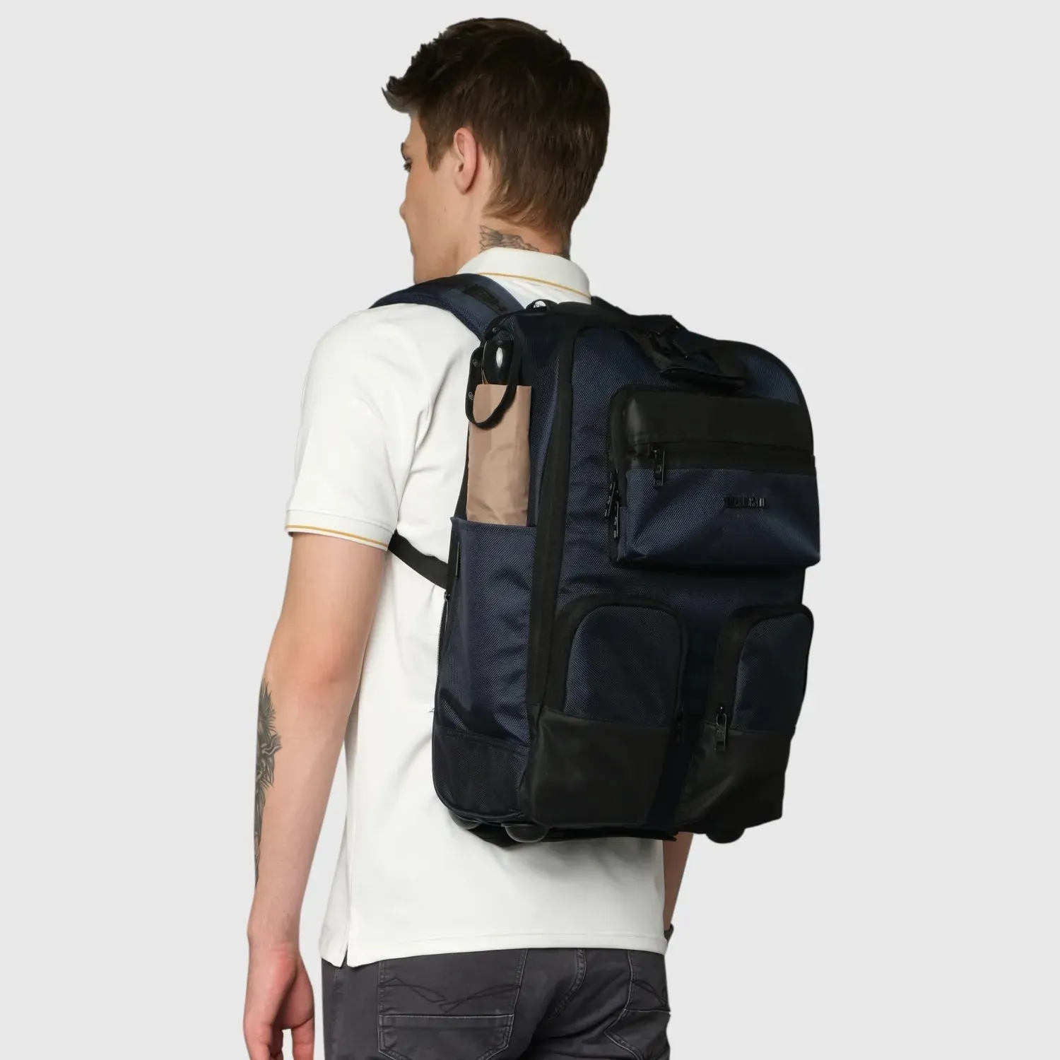 Ventura  Backpack Trolley | Travel Bag Men/Women | Laptop Compartment | Blue