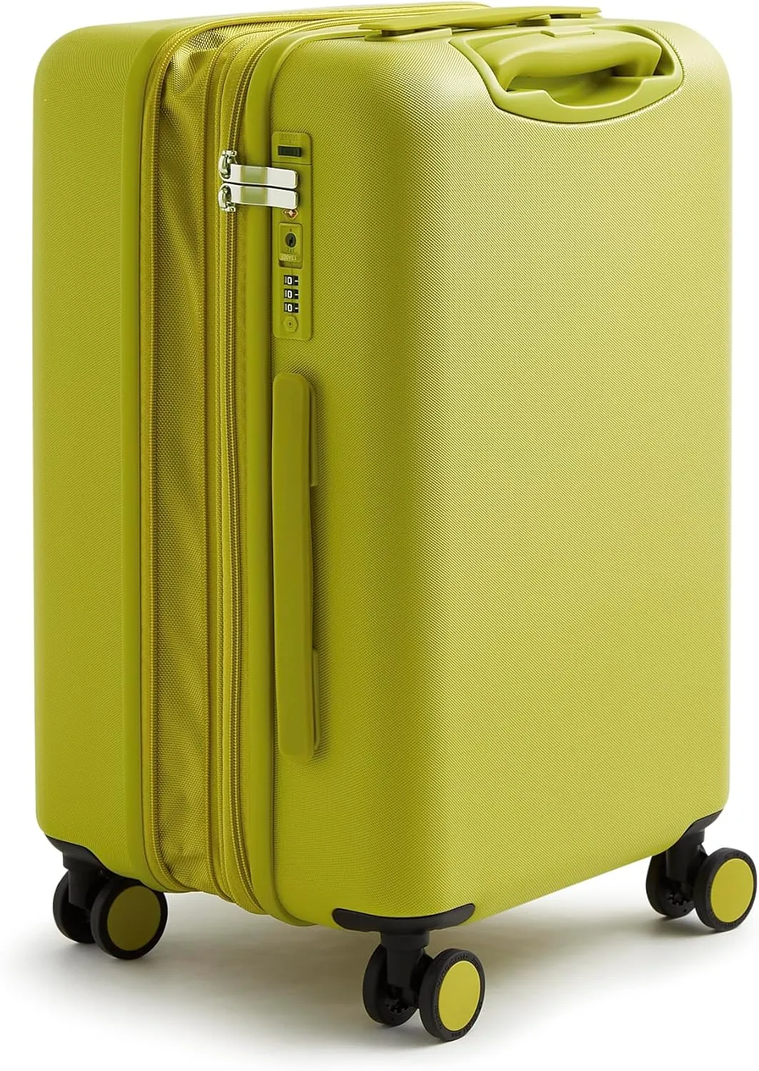 Vera Bradley Women's Hardside Luggage 22 Inch Adair Spinner, Lentil Sprout, One Size