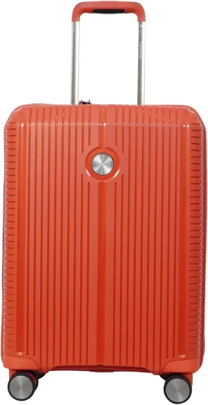 Verage Carry On Luggage With Spinner Wheels, Expandable Hardshell Spinner Suitcase for Travel, TSA Approved (Carry-On 20-Inch, Red Orange)