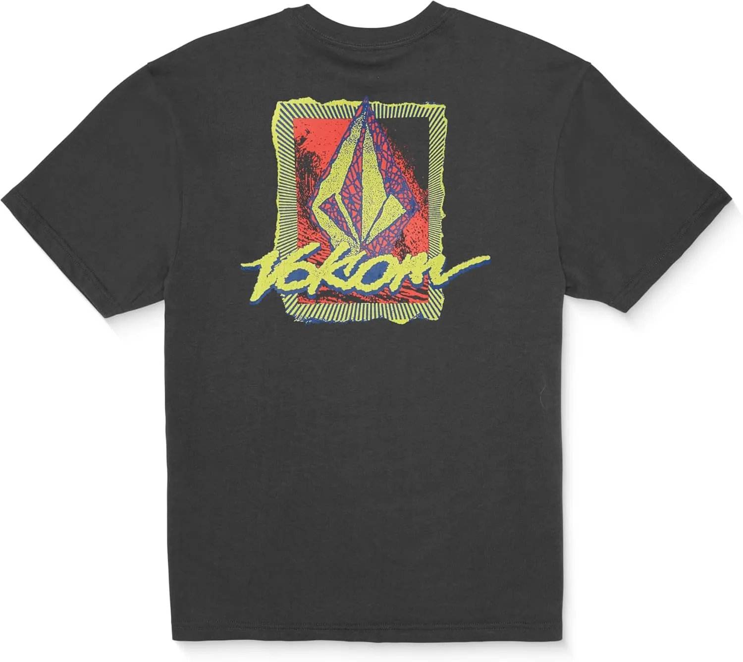 Volcom Big Boys Frothy Postcard Short Sleeve Tee