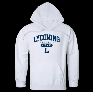 W Republic Lycoming Warriors Alumni Hoodie Sweatshirts - White, Medium