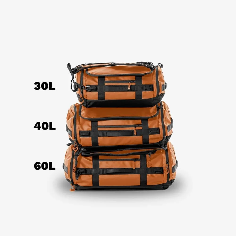 WANDRD CARRYALL 60L Sedona Orange - Perfect Travel Essentials duffel Bag: Versatile for Traveling, Ideal Vacation & Everyday Travel Bag