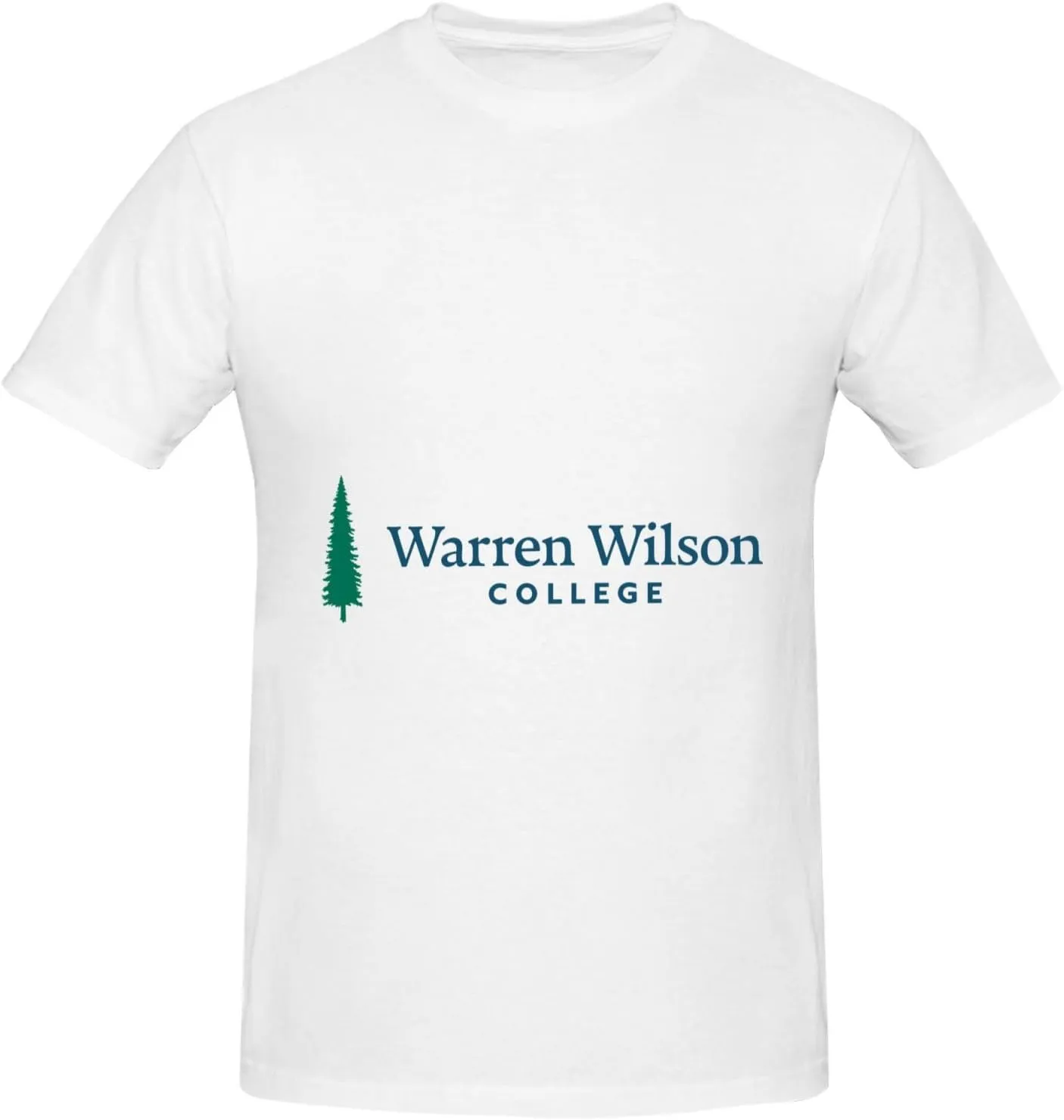 Warren Wilson College Logo Men's Short Sleeve 180g Crew Neck T-Shirt
