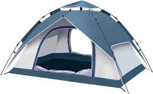 Waterproof Pop Up Camping Tent for 2-3 People, Instant Setup 60s, Windproof & Waterproof with Mesh Windows, Lightweight Portable Dome Tent for Outdoor Camping, Hiking, Family