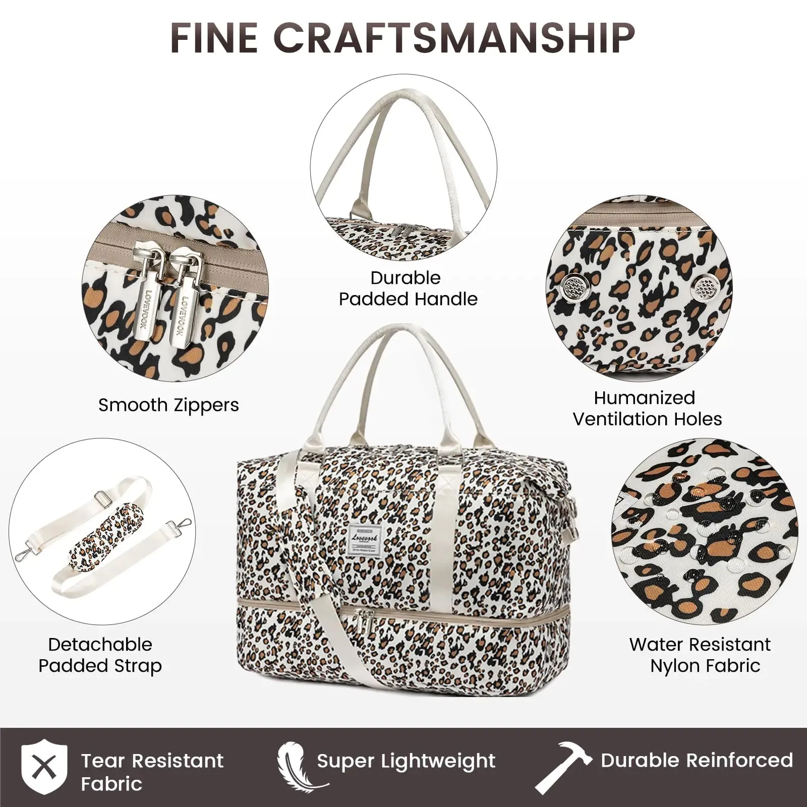 Weekender Bag with Toiletry Bag