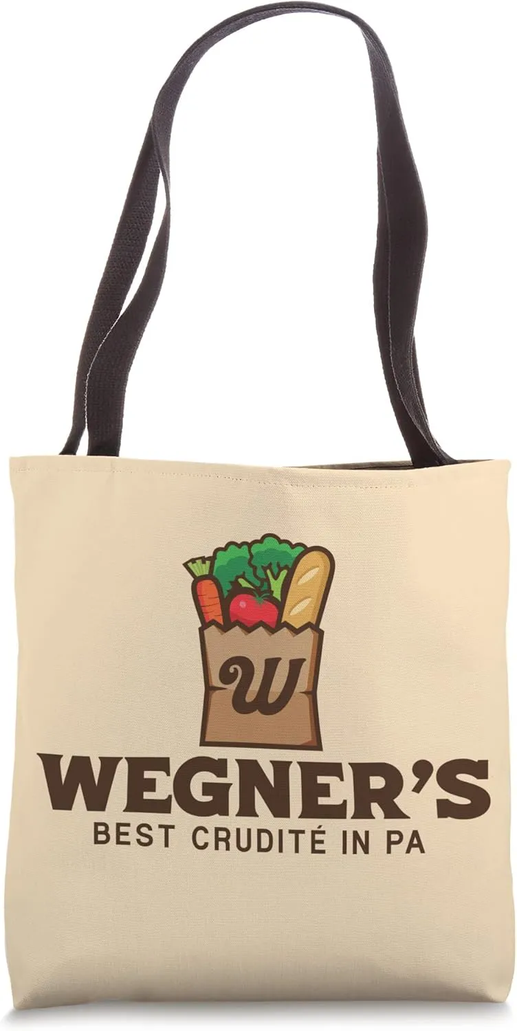 Wegner's Groceries Best Crudite in Pennsylvania Funny Senate Tote Bag