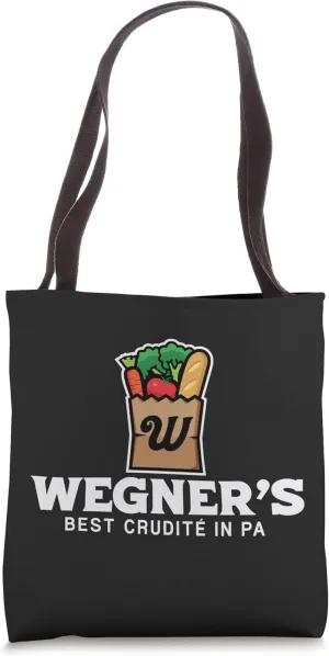Wegner's Groceries Best Crudite in Pennsylvania Funny Senate Tote Bag