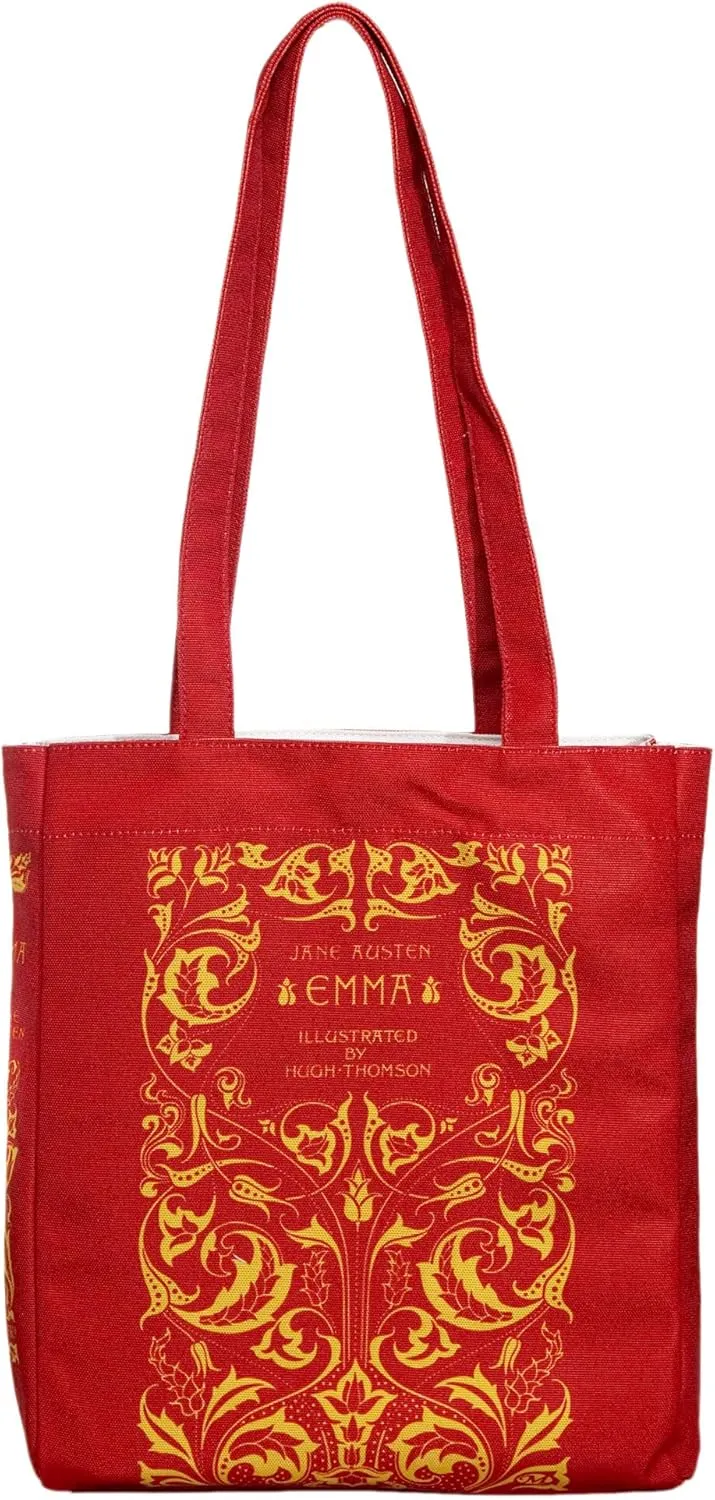 Well Read Book Themed Tote Bag for Book Lovers - Ideal Literary Gifts for Readers & Bookworms - Versatile Shoulder Bag