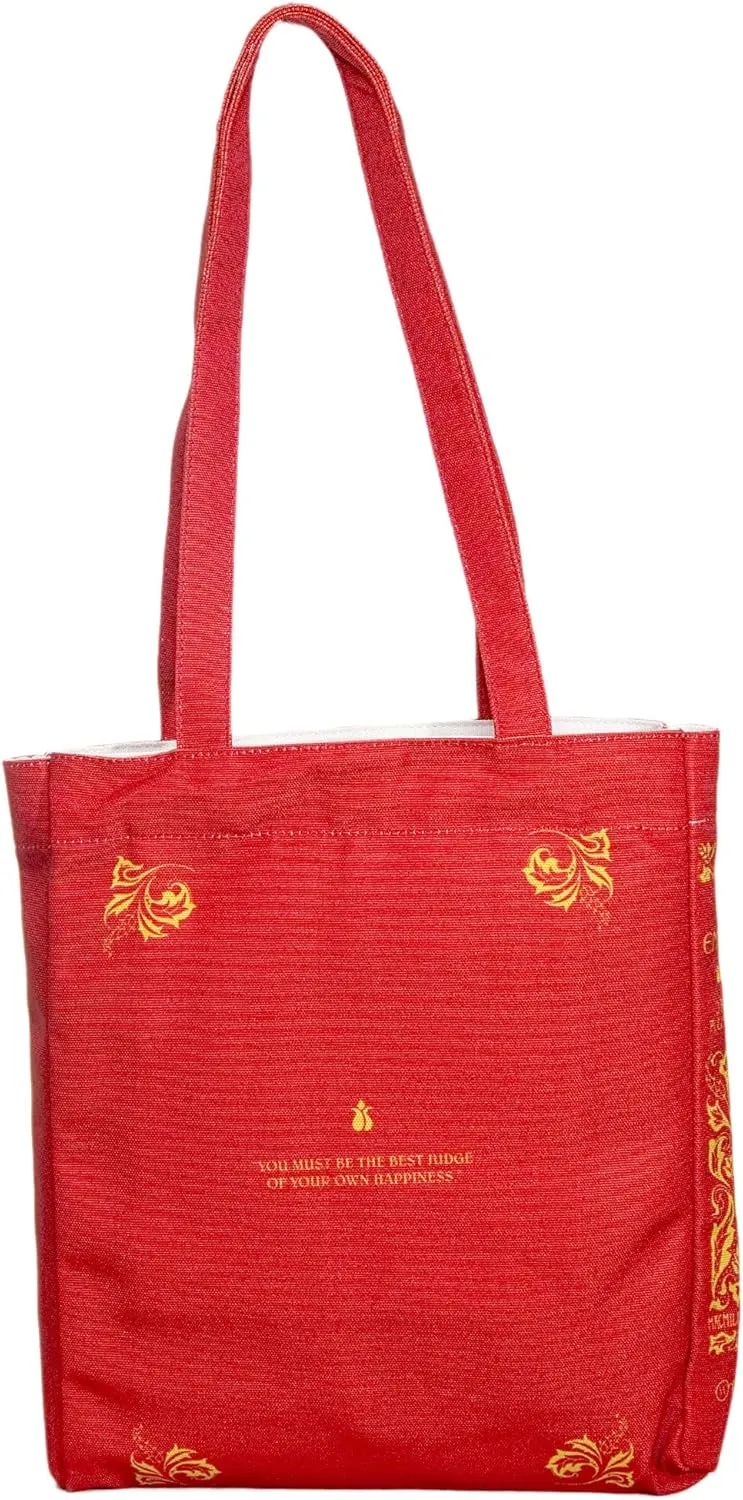 Well Read Book Themed Tote Bag for Book Lovers - Ideal Literary Gifts for Readers & Bookworms - Versatile Shoulder Bag