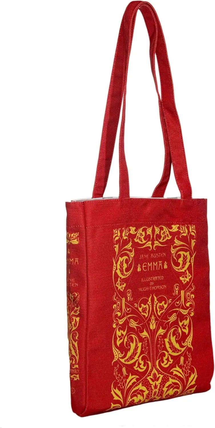 Well Read Book Themed Tote Bag for Book Lovers - Ideal Literary Gifts for Readers & Bookworms - Versatile Shoulder Bag