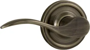Weslock L0600UAUASL20 Bordeau Lever, Antique Brass