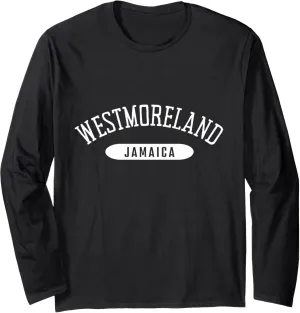 Westmoreland Shirt College Style Westmoreland Jamaica Long Sleeve T-Shirt