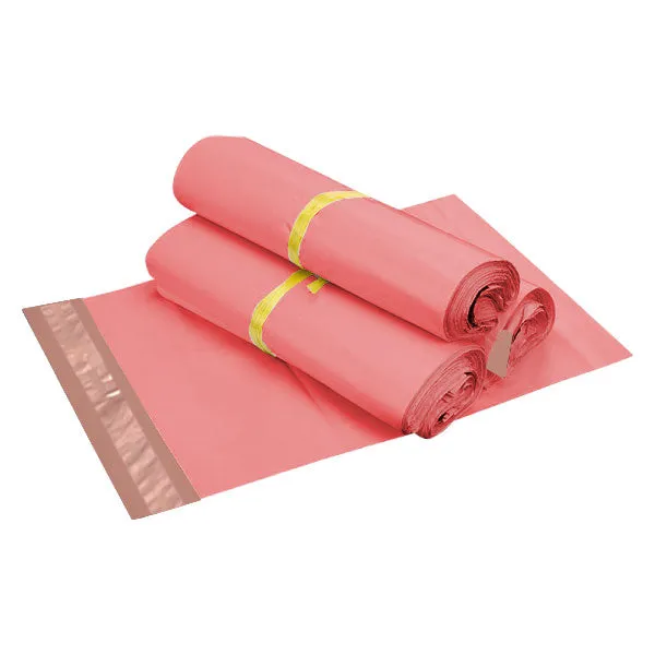 Wholesale 10,000pcs 310mm x 405mm   45mm Poly Mailing Courier Satchels - Light Pink