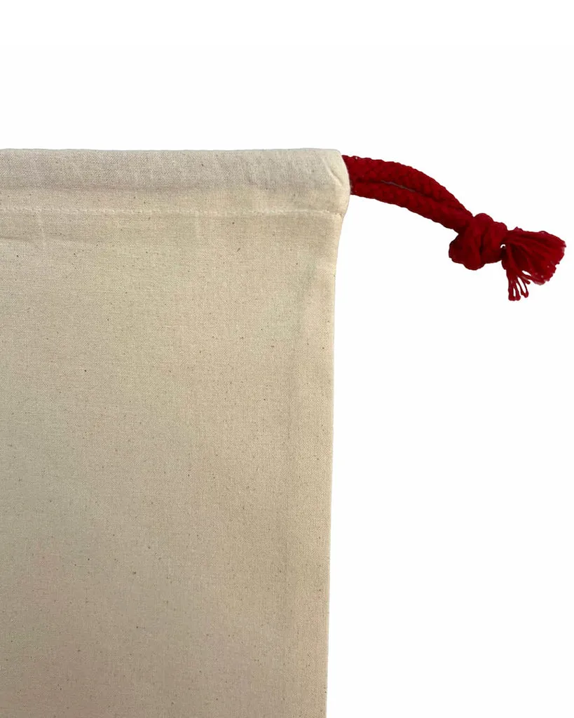 Wholesale 24 in Cotton Laundry Bags / Santa Sacks