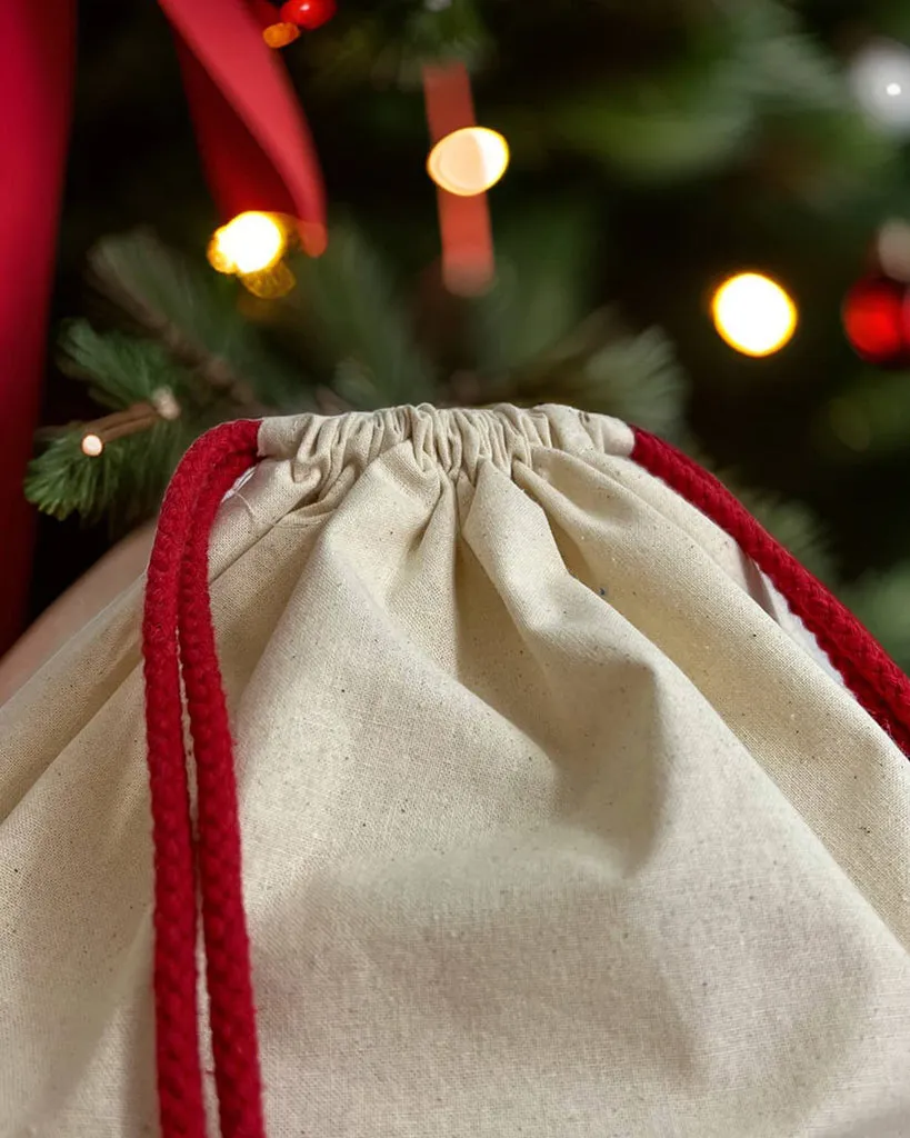 Wholesale 24 in Cotton Laundry Bags / Santa Sacks