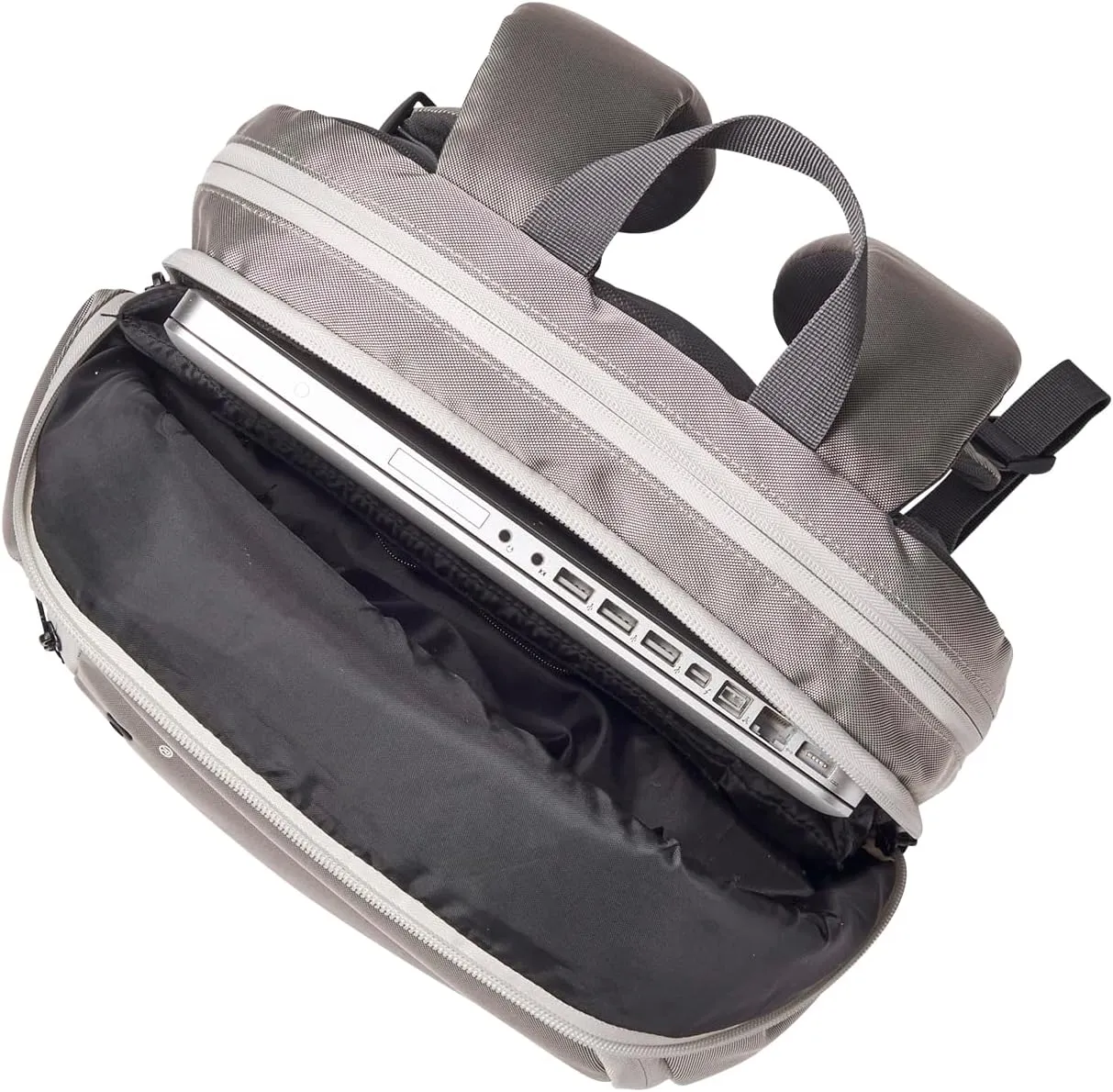 WILSON Tour Tennis Racket Bag - Dark Green and Stone Grey