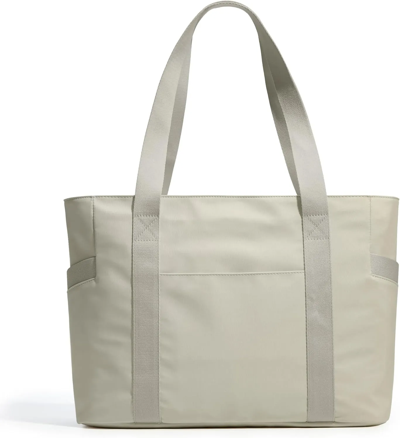 WLLWOO Large Work Tote Bag for Women with 15.6" Laptop Compartment & Trolley Sleeve for Travel Daily Nurse Gym