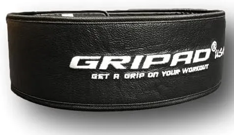 WOD Straight Weightlifting Belt | Secured-Locking Buckle | 4-inch Wide and Built for Durability, Flexibility, and The Support to Weightlifting and Cross-Training