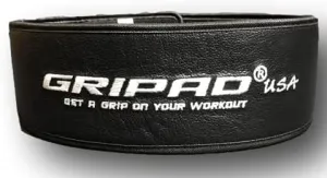 WOD Straight Weightlifting Belt | Secured-Locking Buckle | 4-inch Wide and Built for Durability, Flexibility, and The Support to Weightlifting and Cross-Training