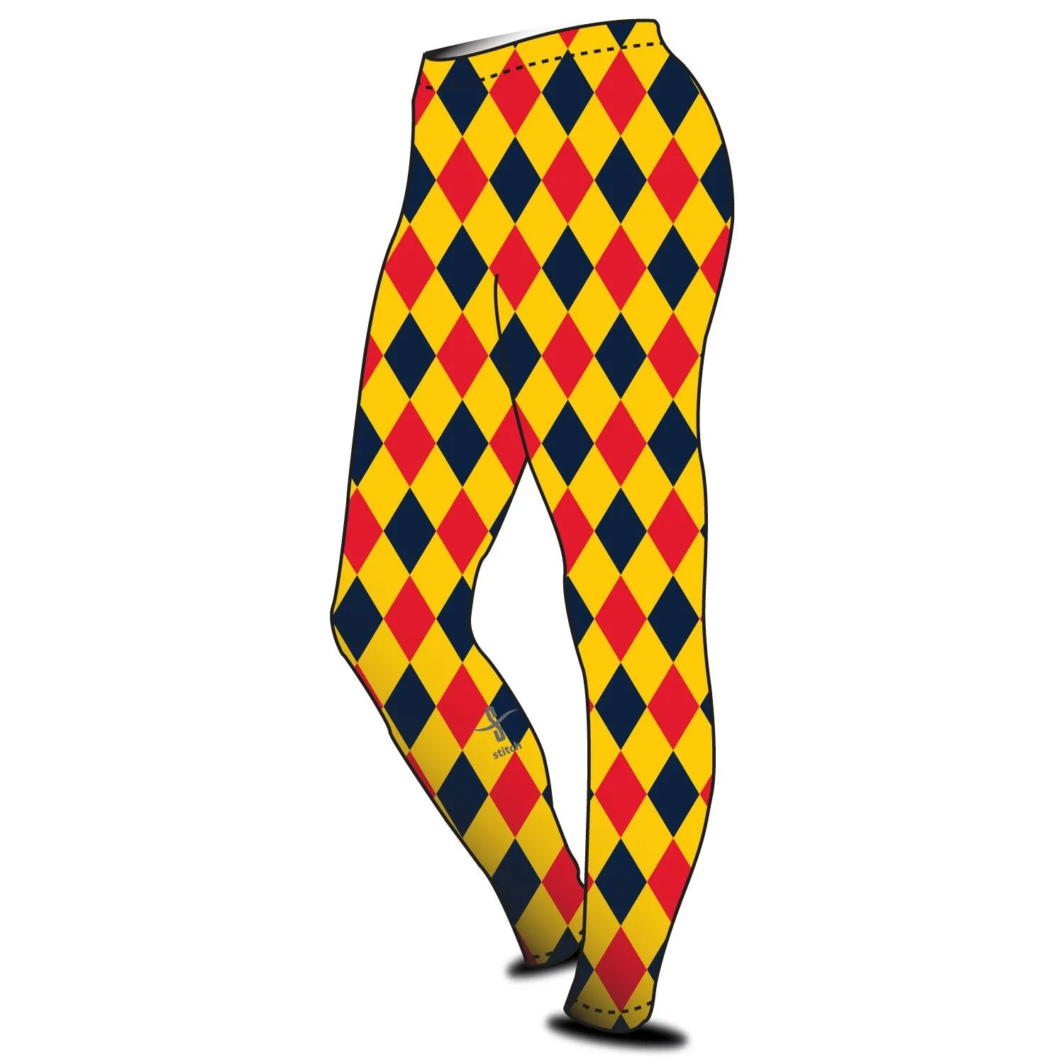 Wolfson Oxford Sublimated Leggings "Harlequin"