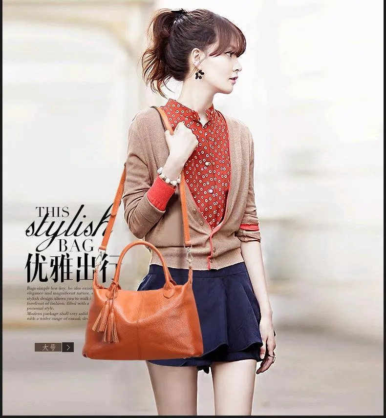 Women leather Shoulder Bag