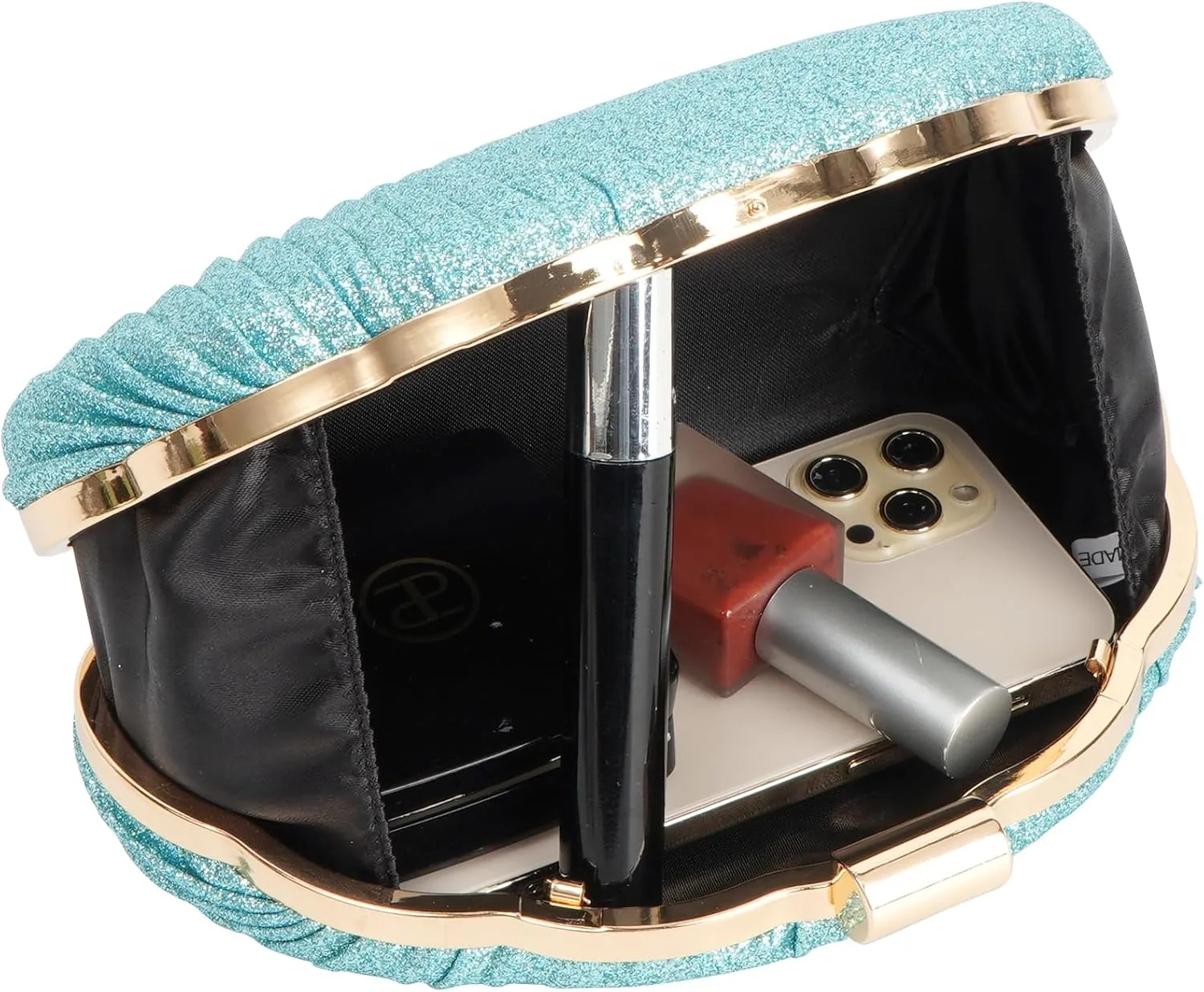 Women Seashell Evening Bag Purse Mermaid Chain Strap Clutch Handbag Shoulder Bag