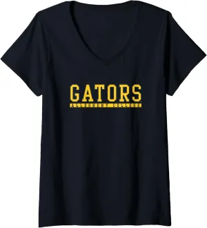 Womens ALLEGHENY COLLEGE AC-MERCH-3 V-Neck T-Shirt