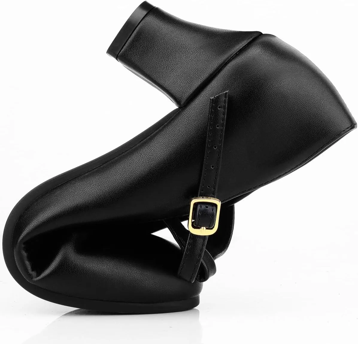 Womens Character T-Strap Dress Shoes - Leather Salsa Dance Heels