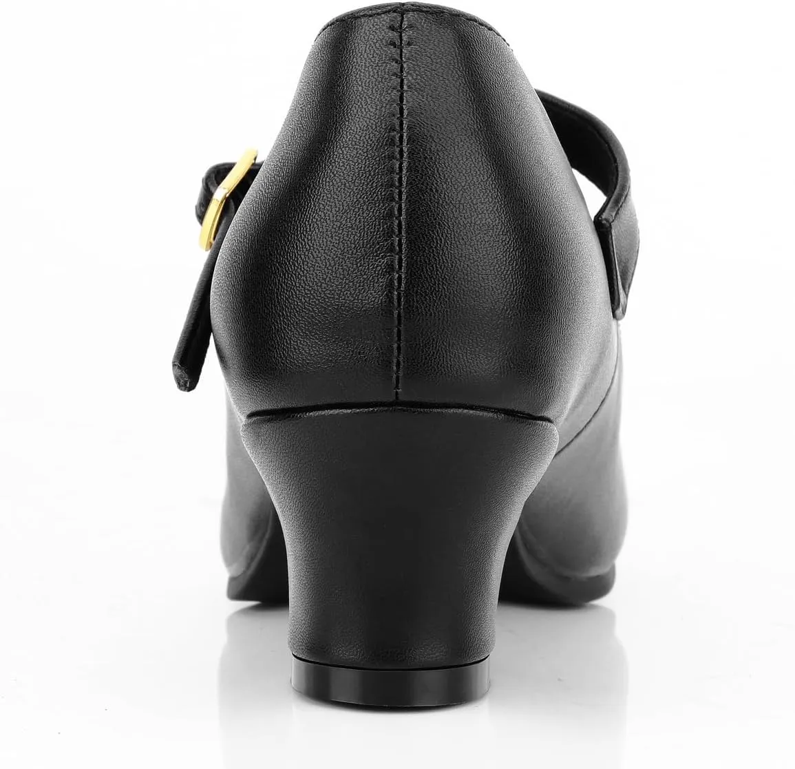 Womens Character T-Strap Dress Shoes - Leather Salsa Dance Heels
