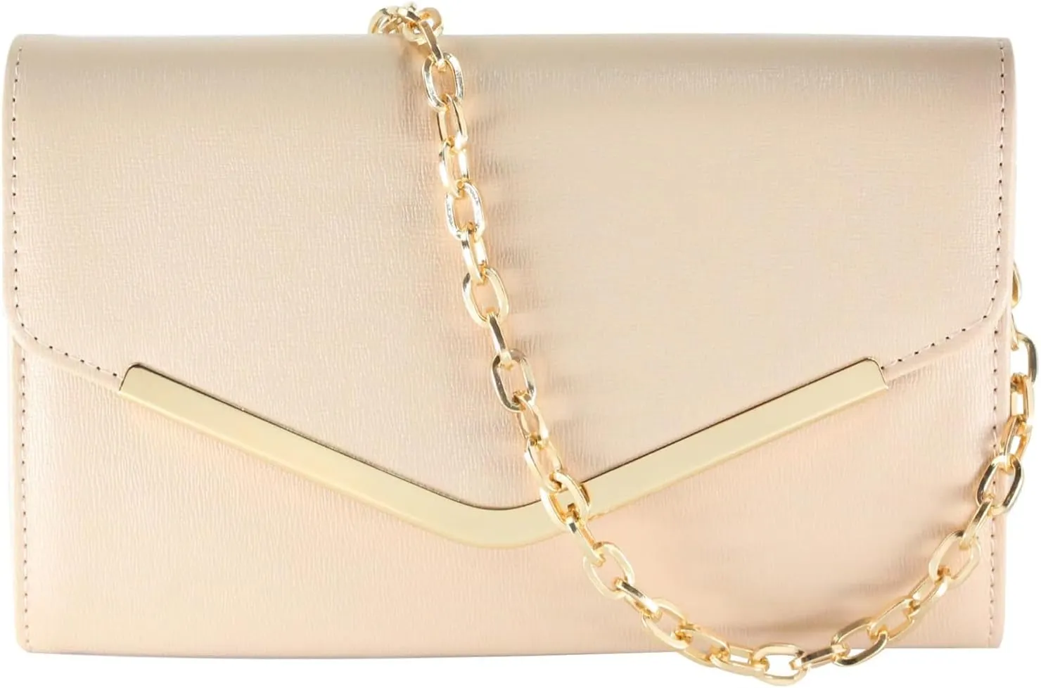 Women's Evening Bag Envelope Clutch Purse Detachable Chain Crossbody Bag for Wedding Party Shoulder Bag Handbag