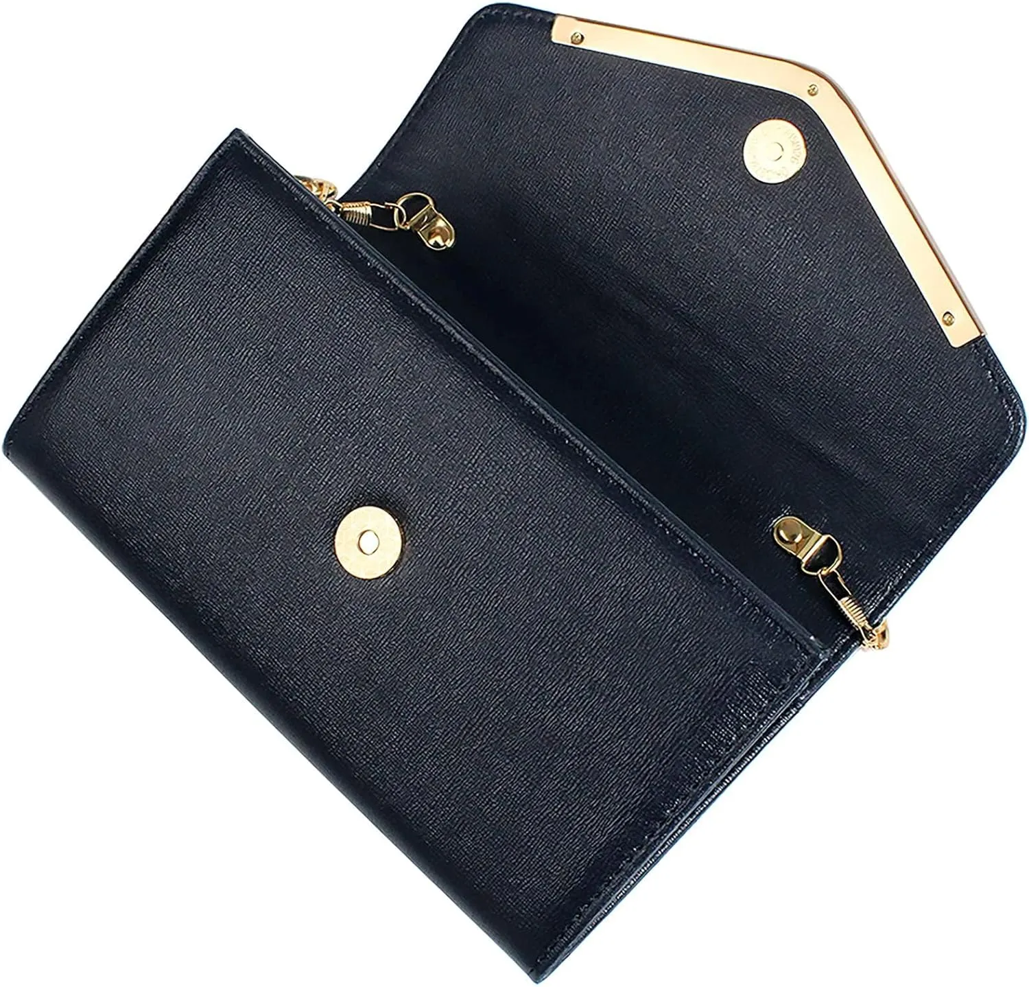 Women's Evening Bag Envelope Clutch Purse Detachable Chain Crossbody Bag for Wedding Party Shoulder Bag Handbag