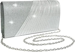 Womens Evening Bag Sparkly Clutch Purses for Women Wedding Party Purses Glitter Cocktail Prom Handbags