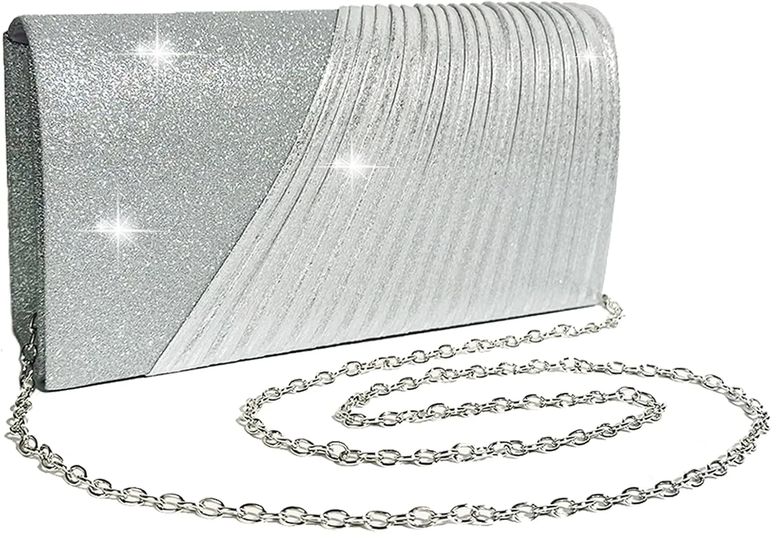 Womens Evening Bag Sparkly Clutch Purses for Women Wedding Party Purses Glitter Cocktail Prom Handbags