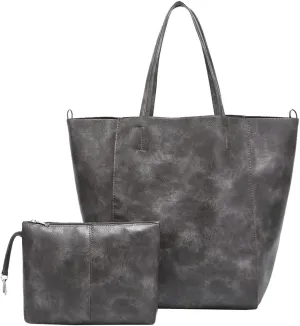 Women's Hobo Bag PU Leather Shoulder Bag Glossy Handbag Underarm Purse Top Handle Satchels Large Totes