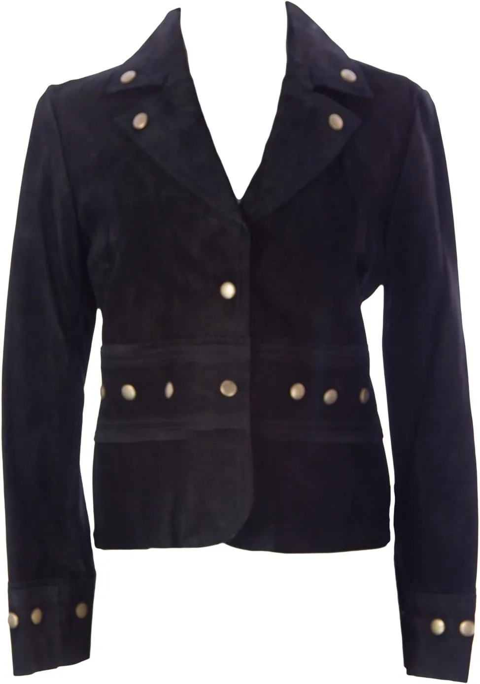Women's Suede Blazer Style Jacket