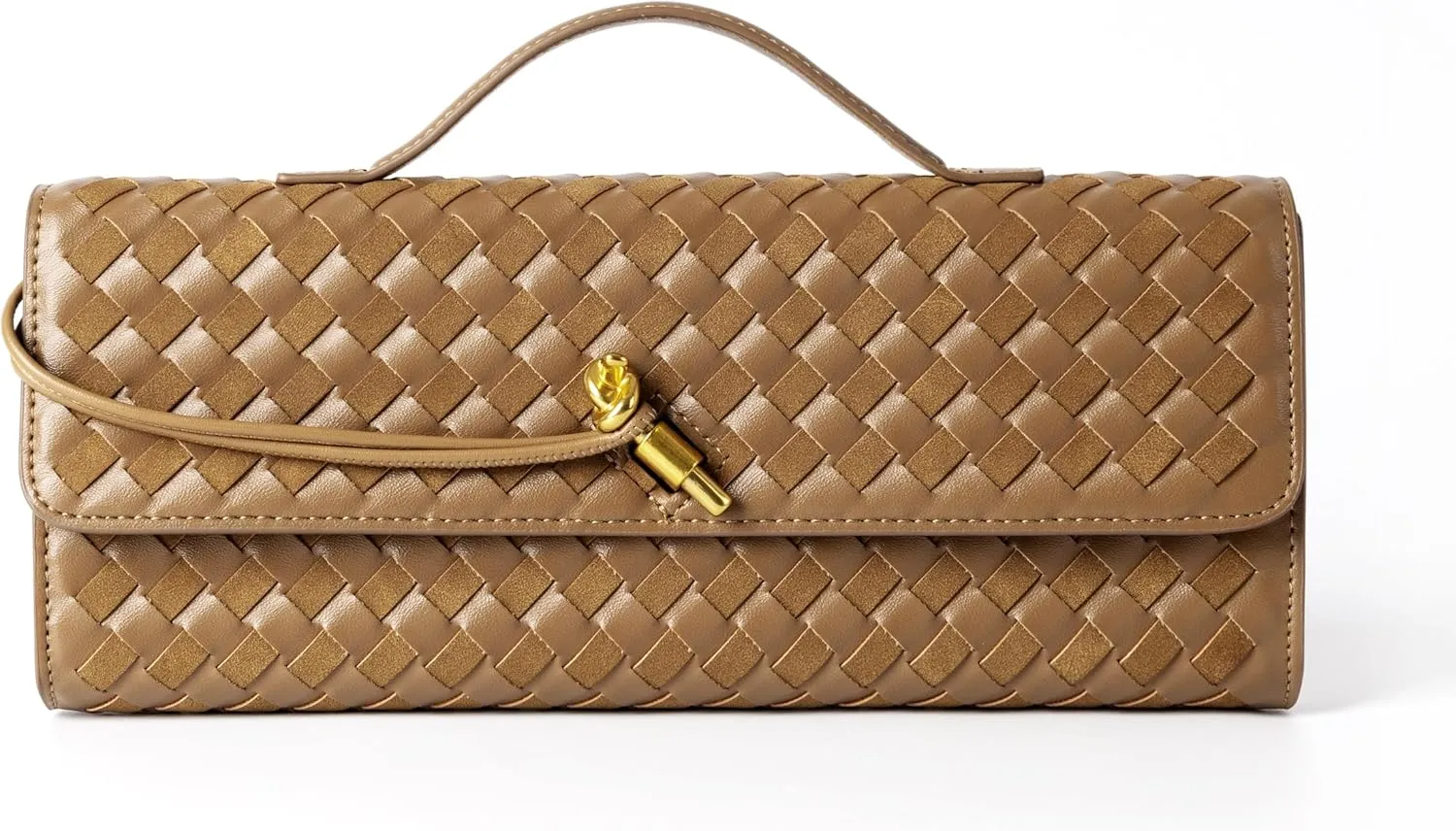 Woven Purse For Women Evening Clutch Woven Leather Handbags Crossbody Bag Suede Purse Formal Evening bag