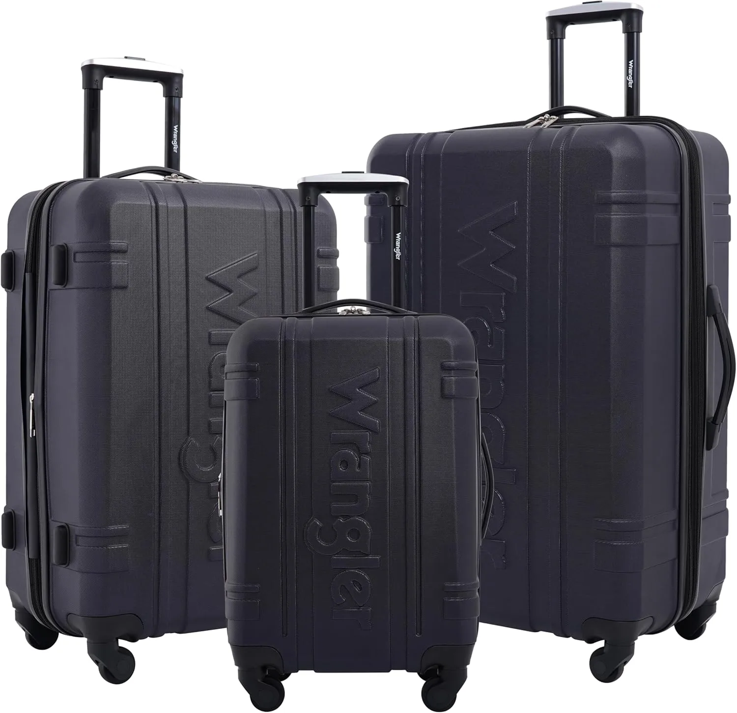 Wrangler Astral Travel Luggage, Dark Sapphire, 3 Piece Set