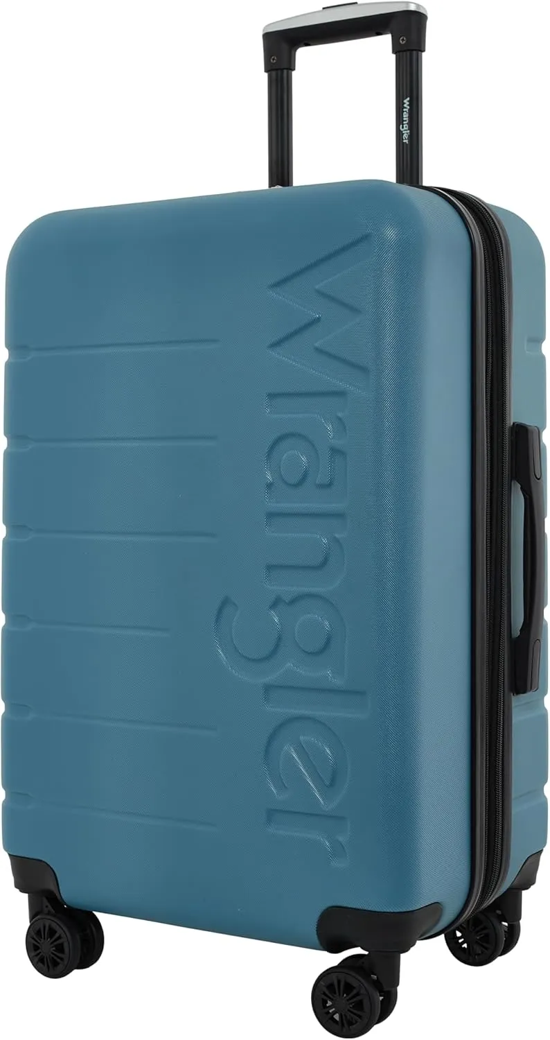 Wrangler Maverick 3 Piece Luggage Set, Blue Heaven, 45.72 cm x 27.94 cm x 71.12 cm