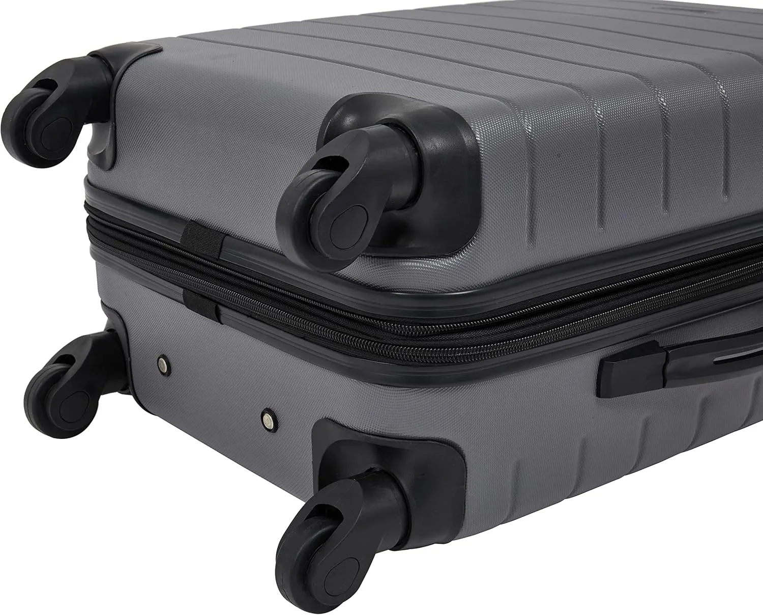 Wrangler Smart Luggage Cup Holder and USB Port, Quiet Shade, 3 Piece Set