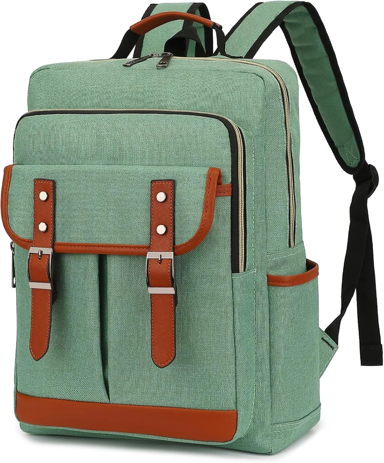 YGR Laptop Backpack for Women, Female, College, Travel, Business, Outdoor Sports, Office, Work in Green