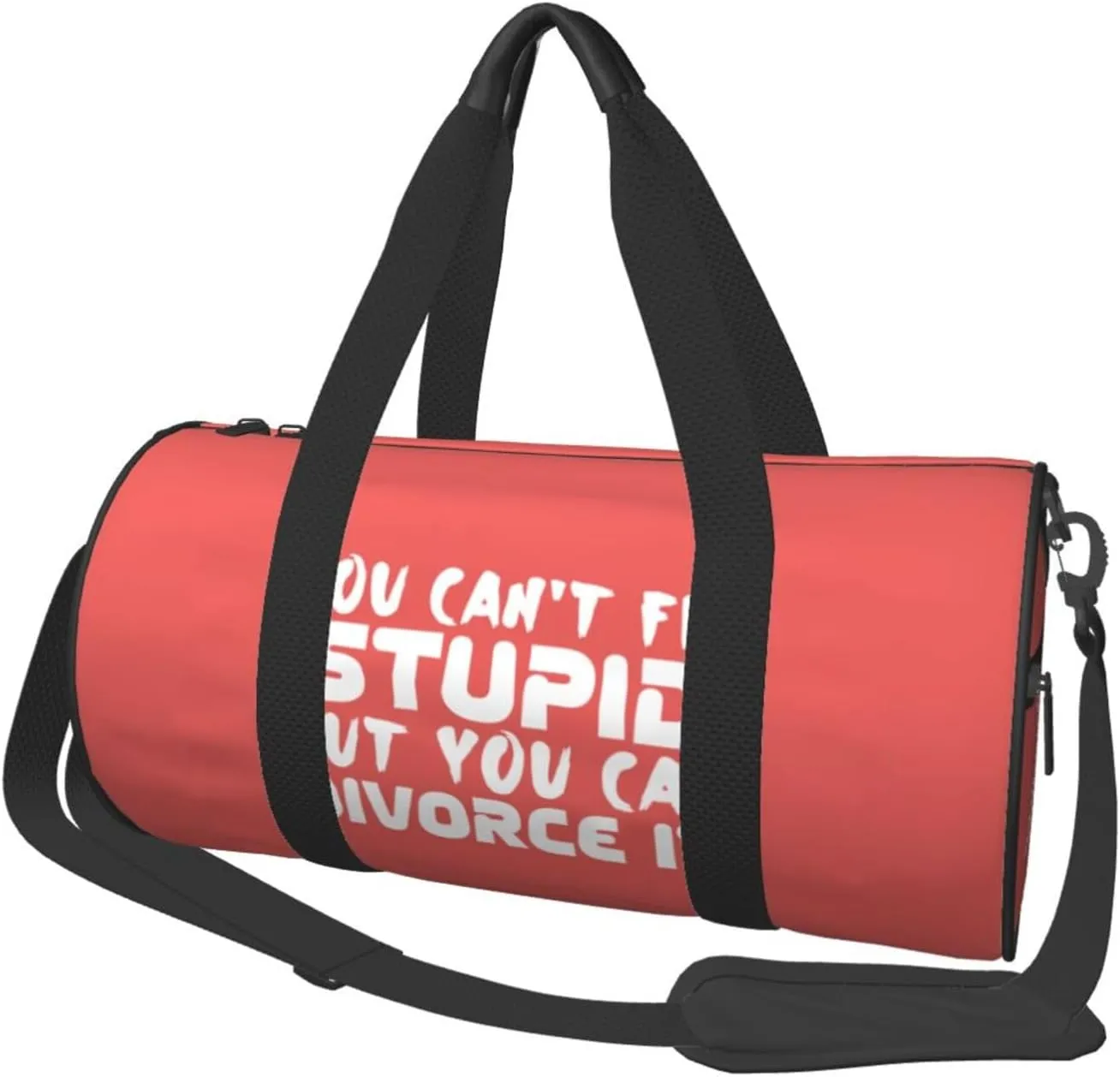 You Can'T Fix Stupid But You Can Divorce It Duffel Bag Gym Bag Travel Sports Tote Large Foldable Beach Swim Yoga13