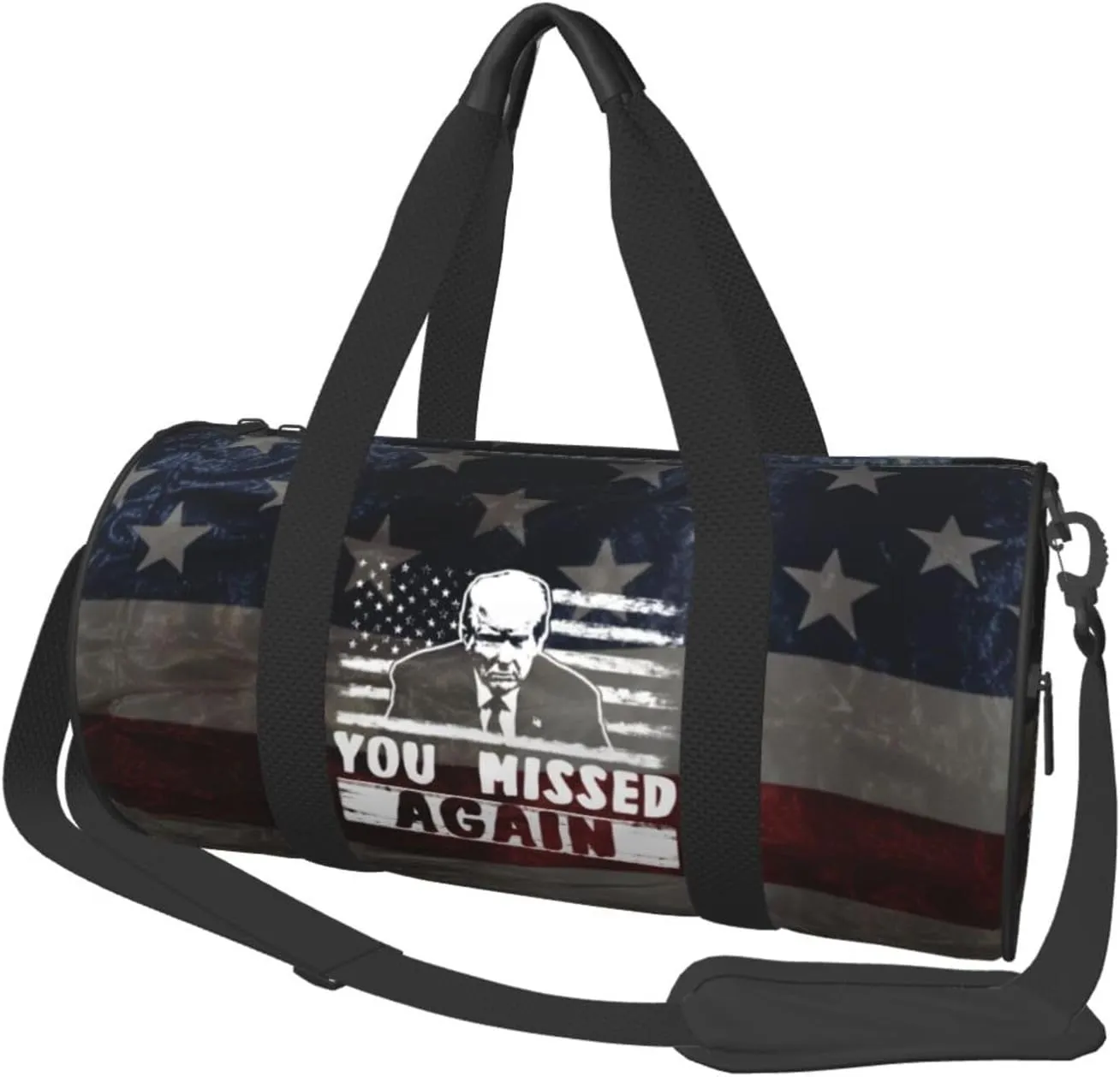 You Missed Again Duffel Bag Gym Bag Travel Sports Tote Large Foldable Beach Swim Yoga3