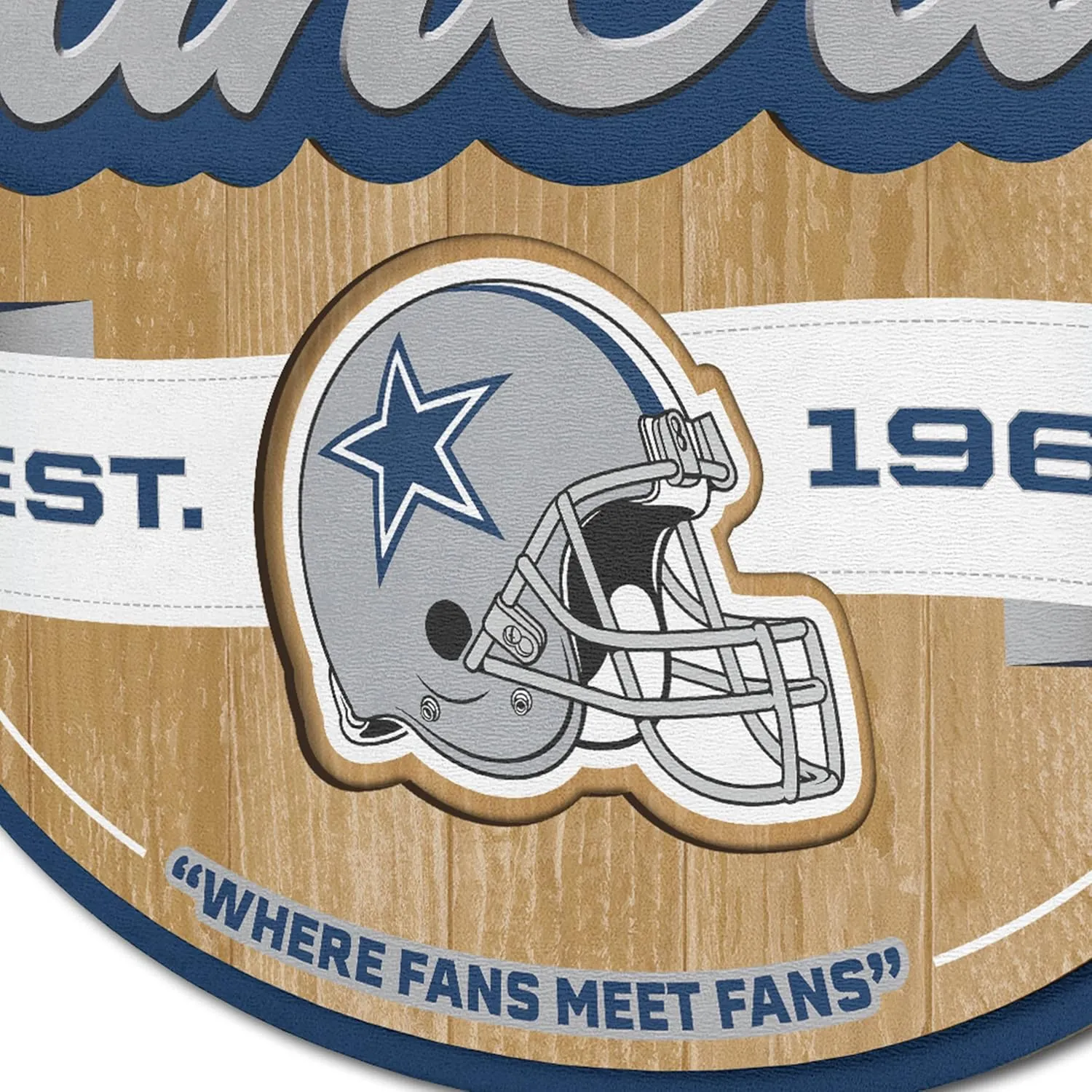 YouTheFan NFL Fan Cave Sign
