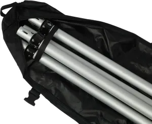Zippered Canvas Carry Bag Black for 6Ft Adjustable Uprights for Transporting or Trade Show